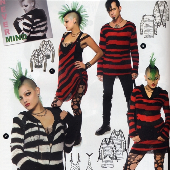 Lip Service No Future Hooded Tunic S - Picture 5 of 6